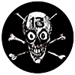 13 Skull Badge